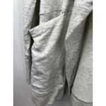 Athleta Cardigan Womens Oversized Sweater Knit Stretch Heather Gray Size XS Photo 3