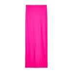 J.Crew Featherweight Cashmere Column Maxi in Neon Bougainvillea Flash Skirt XXS Photo 2