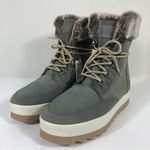 Cougar Vanetta Faux Fur Trim Waterproof Boots Moss Size 11 NEW Green Photo 6