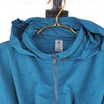 Spiritual Gangster  Natasha Teal Blue Jacket Rain Mac / Trench Coat - Size M -NEW Photo 15