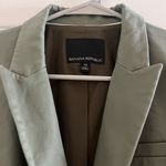 Banana Republic  | size 14 women’s army green blazer | suit jacket Photo 2