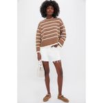 AGOLDE  Parker Long Short in Panna Cotta 31 New Womens Denim Jean Shorts Photo 10