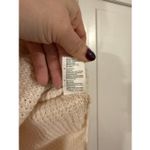 RDI cream waffle quarter zip tunic sweater M Photo 4