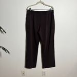 L.L.Bean Cotton Pull On Pants Women L Chocolate Brown Layer Minimal Gorpcore Photo 1