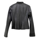 Arden B Black 100% Genuine Leather Moto Jacket S Photo 1