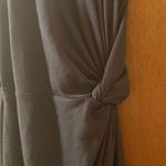 Alexander Wang .T Black Sleeveless Jersey Twist Mini Dress Photo 4