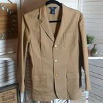 Polo  Ralph Lauren Tan Cotton Blazer Photo 0