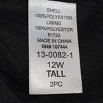 Jessica London BLACK CHIC MAXI OFFICE CAREER SKIRT 12W TALL Photo 5