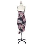 Emerald Sundae Floral Mesh Midi Dress Photo 1