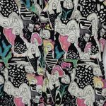 ZARA  WOMAN Shirt Dress‎ Size Small Cat & Lady Dress Pockets Multicolor Photo 4