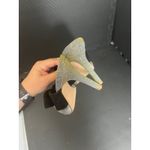 Loeffler Randall  Flora Suede and‎ Glitter Bow Mule Heels Size 8.5 B Photo 7