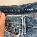 Loft Women's Relaxed Fit Skinny Cropped Jeans Blue Denim Medium Wash Size 27/4 Photo 3