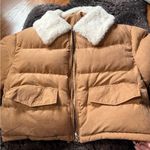 HYFVE Tan Jacket with Cream Collar Photo 0