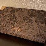 Jessica Simpson Brown Floral Wallet | Clutch Photo 0