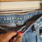 American Eagle  distressed Mom Straight jeans Photo 2