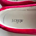 J.Crew  Road Trip Velvet Slip-On Sneakers Women’s Size 10.5 Red‎ Athletic Shoes Photo 6