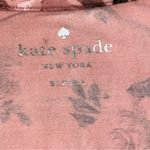 Kate Spade  NY Women’s Size L Pink Floral Work It Ruffle Cap Sleeve Tank Top Photo 3