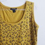 St. John 's Animal Print Sleeveless Blouse Top Photo 1
