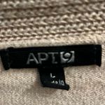 Apt. 9  Beige Women's Cardigan Photo 3