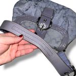 Coach  Soho Y2K 1990s Pleated Leather Soufflet Bag Flap Buckle Purple F15203 Photo 13