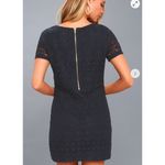 Lulus Dress Womens X Small Blue Lace Mini Love You For‎ Eternity Shift Flirty Size XS Photo 1