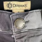 Democracy  “AB” Technology Pants Sz 8‎ Green Gray Camo Skinny Slimming Stretch Photo 4