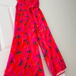 Farm Rio Halter Neck Wide-Leg Jumpsuit, Size LP Photo 8