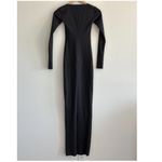 SKIMS  Body Long Slip Dress in Onyx, Size X-Small Photo 6