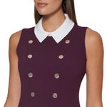 Tommy Hilfiger NEW- NWT Purple Fit & Flare Dress | Size 6P Photo 1