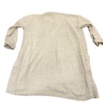 Natori  Light Gray Plush Knit Open Front Cardigan size Medium Photo 1