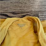 Athleta Concious Crop Bra Size Small in Yellow Photo 2