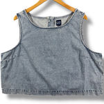 Gap NWT UltraSoft Denim Shell Tank Photo 0