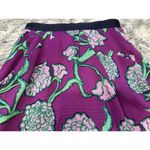Lilly Pulitzer Clover Lined Floral Skirt Hollyhock Pocket Full of Posies Size 0 Photo 1