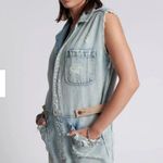 One Teaspoon Kansas blue palisades overalls Photo 2