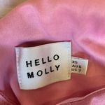 Hello Molly Pink One Shoulder Dress Photo 4