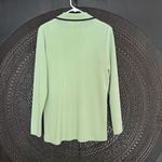 Misook Exclusively  2 PC Set Open Front Cardigan & Tank S M Knit Acrylic Slinky Photo 2