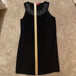 Carina|| Black sleeveless dress with 3 Photo 7