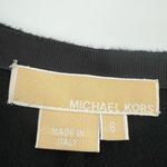 Michael Kors  Collection angora wool casgora pencil skirt black zipper sz 6 Photo 2