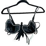 For Love & Lemons  Cora Heart Women’s Bra Satin and Rhinestone Size Medium NWT Photo 3