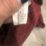 Uk2la Womens Medium Maroon Sweater Dress/ Shirt Off The Shoulder Short Sleeves Photo 3