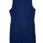 Old Navy  Women's Dress Short Fully Lined Sleeveless Scoop Neck Cotton Blue‎ 12 Photo 0