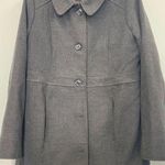 Motherhood Maternity Black Women's Button Front Winter Pea Coat - Size Small Photo 0