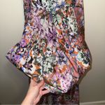 Anthropologie  Geisha Designs Floral Strapless Mini Dress Bow Detail $348 Large Photo 8