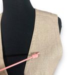 Margaret Godfrey Linen Suede Trim Vest Skirt Set Size 8 Photo 7