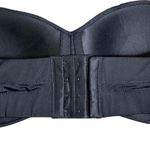 Maidenform  Strapless Push Up Bra Womens L Black Smooth Lined SN1252 Photo 4