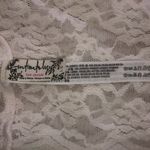 Free People  intimately White Lace Bralette Size Large Photo 8