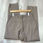 Abercrombie & Fitch Pants dress straight leg womens Tan (size 27 curve) office Photo 4