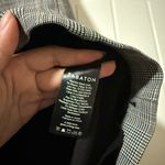 Babaton  Gray Plaid A-Line Skirt Photo 4