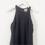 Show Me Your Mumu  Chicago High Neck Maxi Formal Gown Dress Wedding Black Medium Photo 3