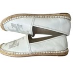 Tory Burch Perforated Logo Flat Espadrille in White Photo 2